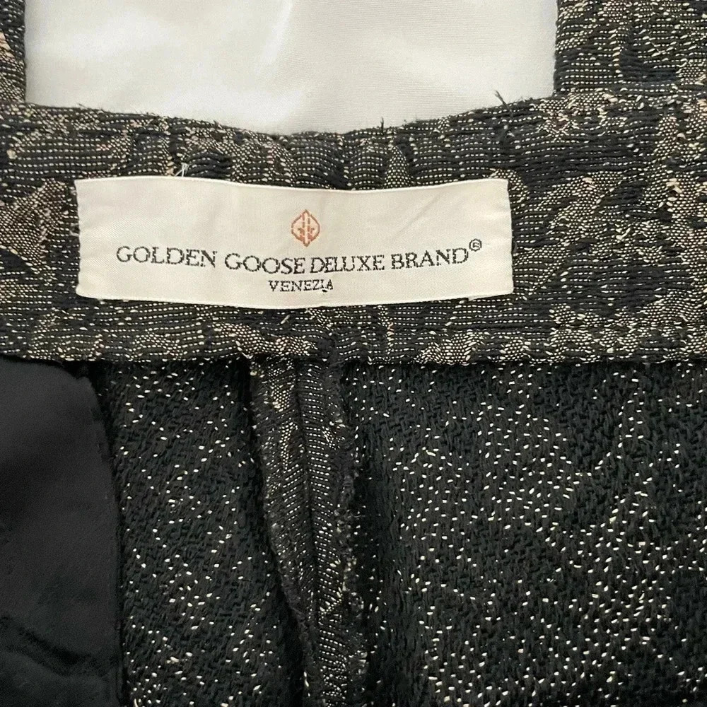 Golden Goose metallic embroidered skinny pants - Picture 3 of 11